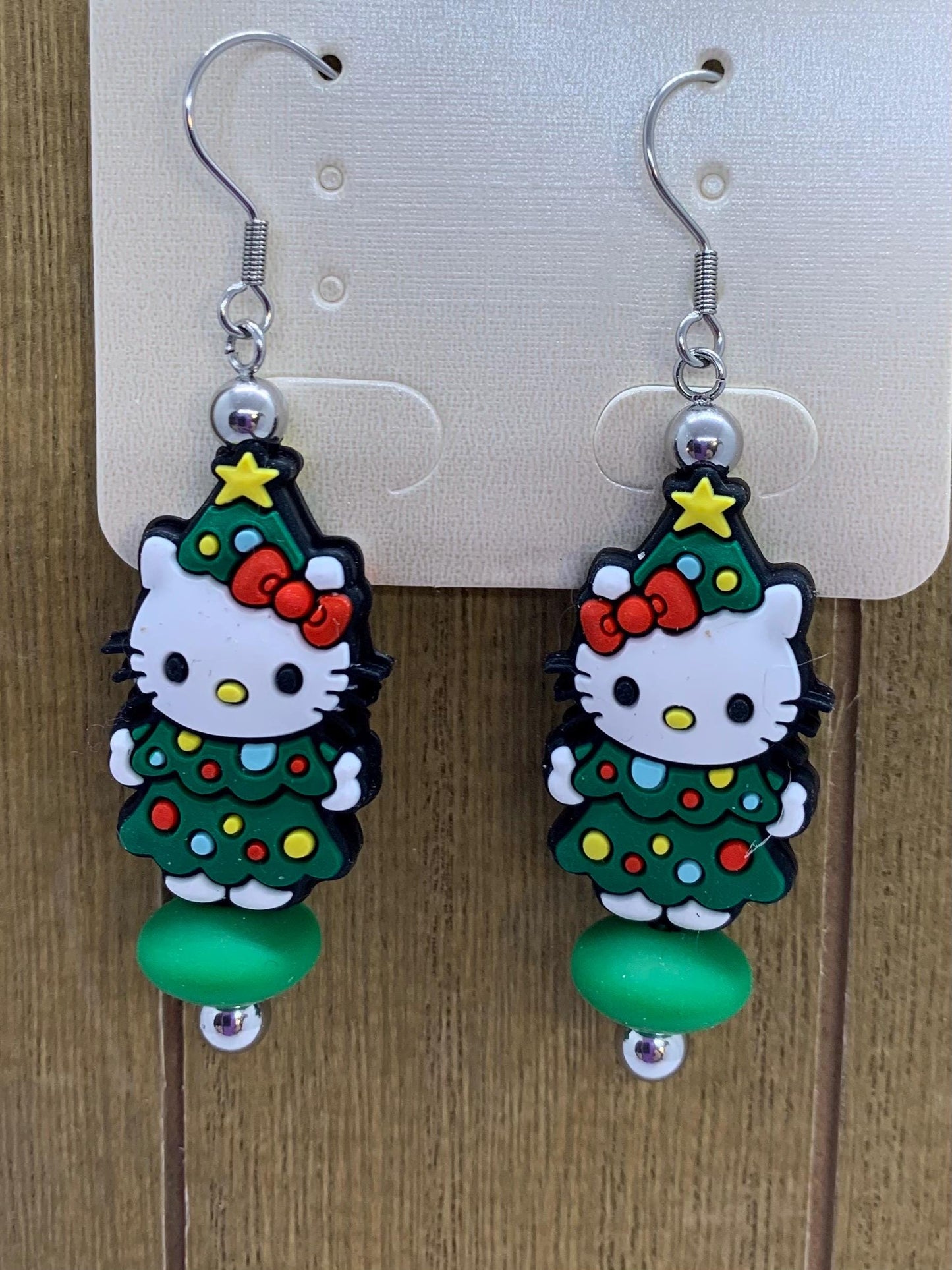 HK Christmas Earrings